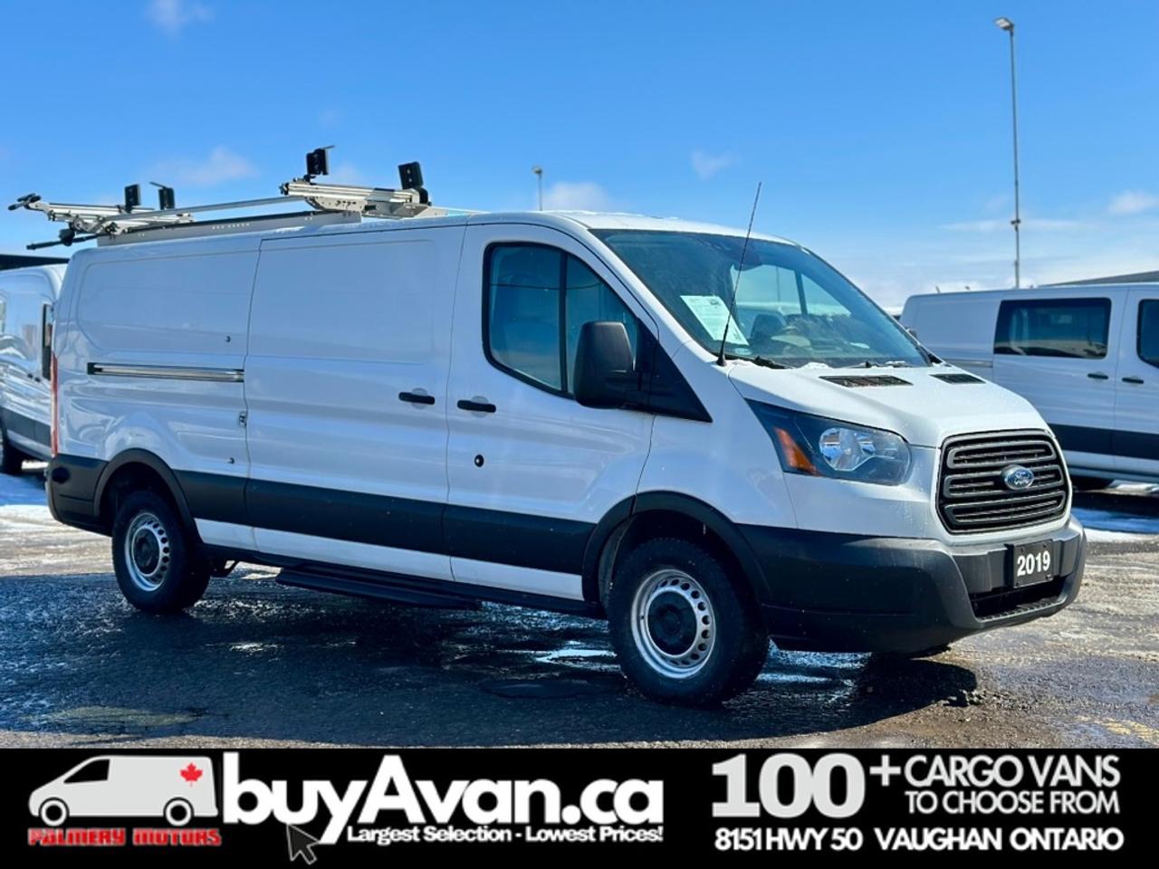 2019 Ford Transit Cargo Van T-250   Racks Shelves Divider   1-Owner  Certified Photo
