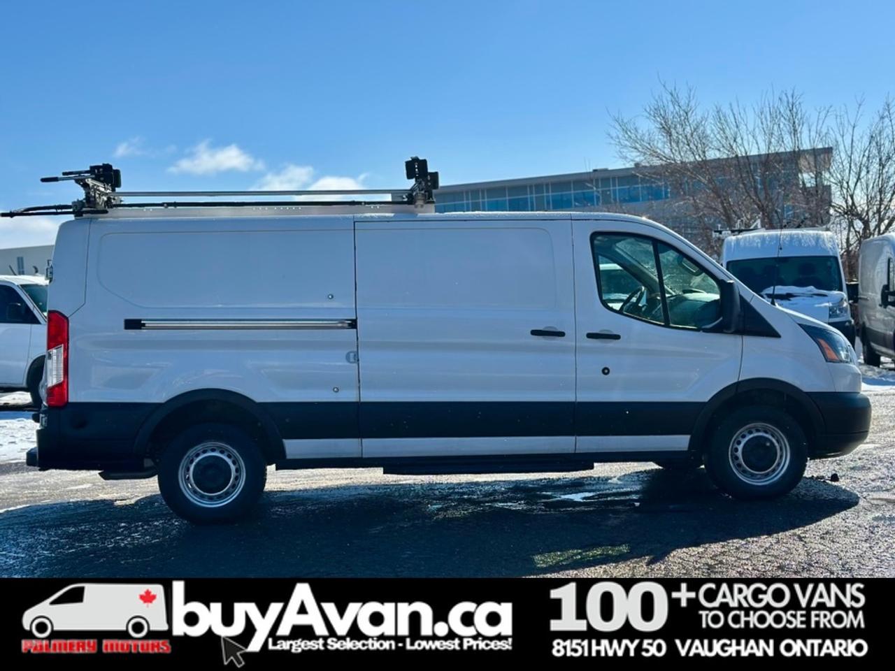 2019 Ford Transit Cargo Van T-250   Racks Shelves Divider   1-Owner  Certified Photo