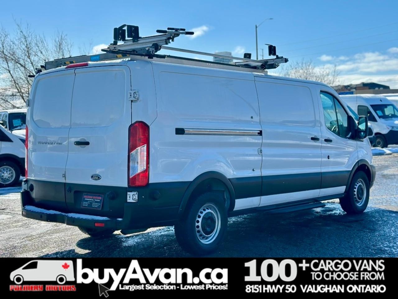 2019 Ford Transit Cargo Van T-250   Racks Shelves Divider   1-Owner  Certified Photo