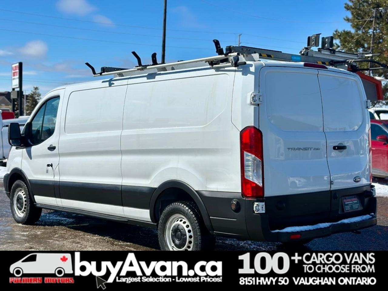 2019 Ford Transit Cargo Van T-250   Racks Shelves Divider   1-Owner  Certified Photo