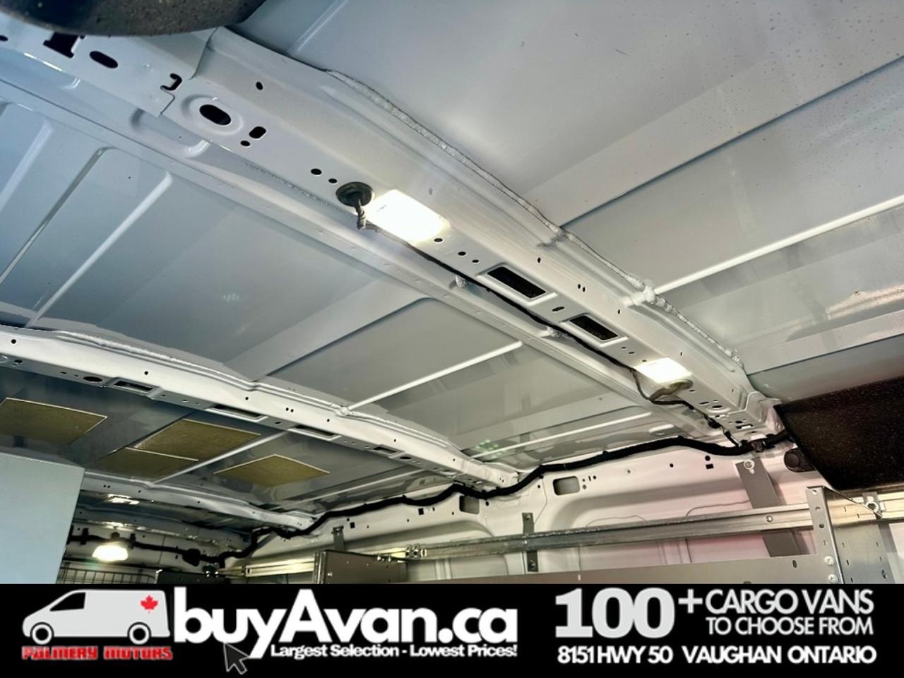 2019 Ford Transit Cargo Van T-250   Racks Shelves Divider   1-Owner  Certified Photo