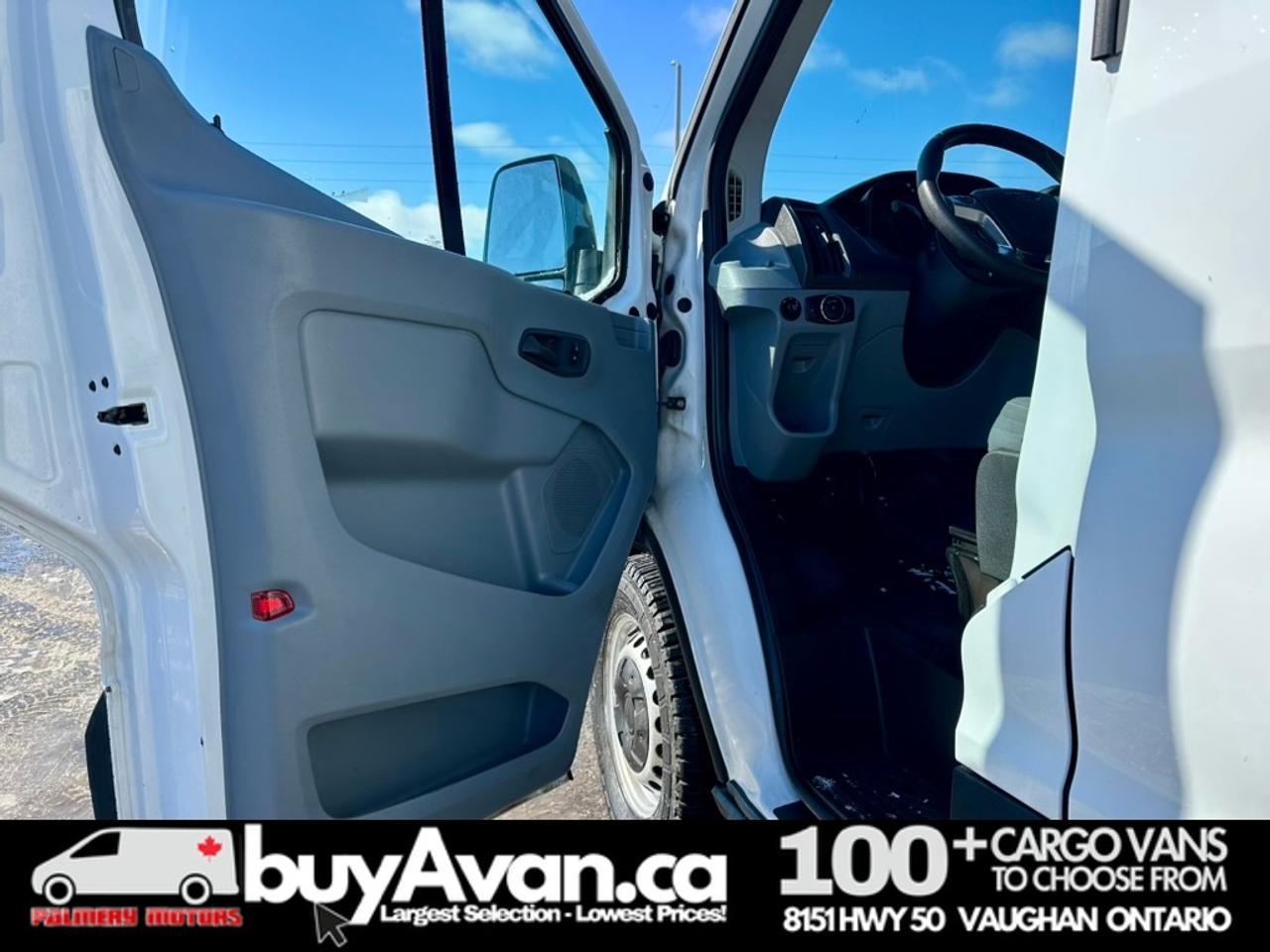 2019 Ford Transit Cargo Van T-250   Racks Shelves Divider   1-Owner  Certified Photo