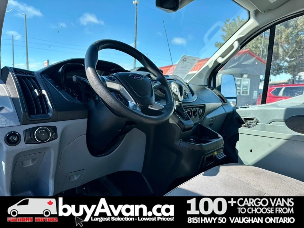 2019 Ford Transit Cargo Van T-250   Racks Shelves Divider   1-Owner  Certified Photo