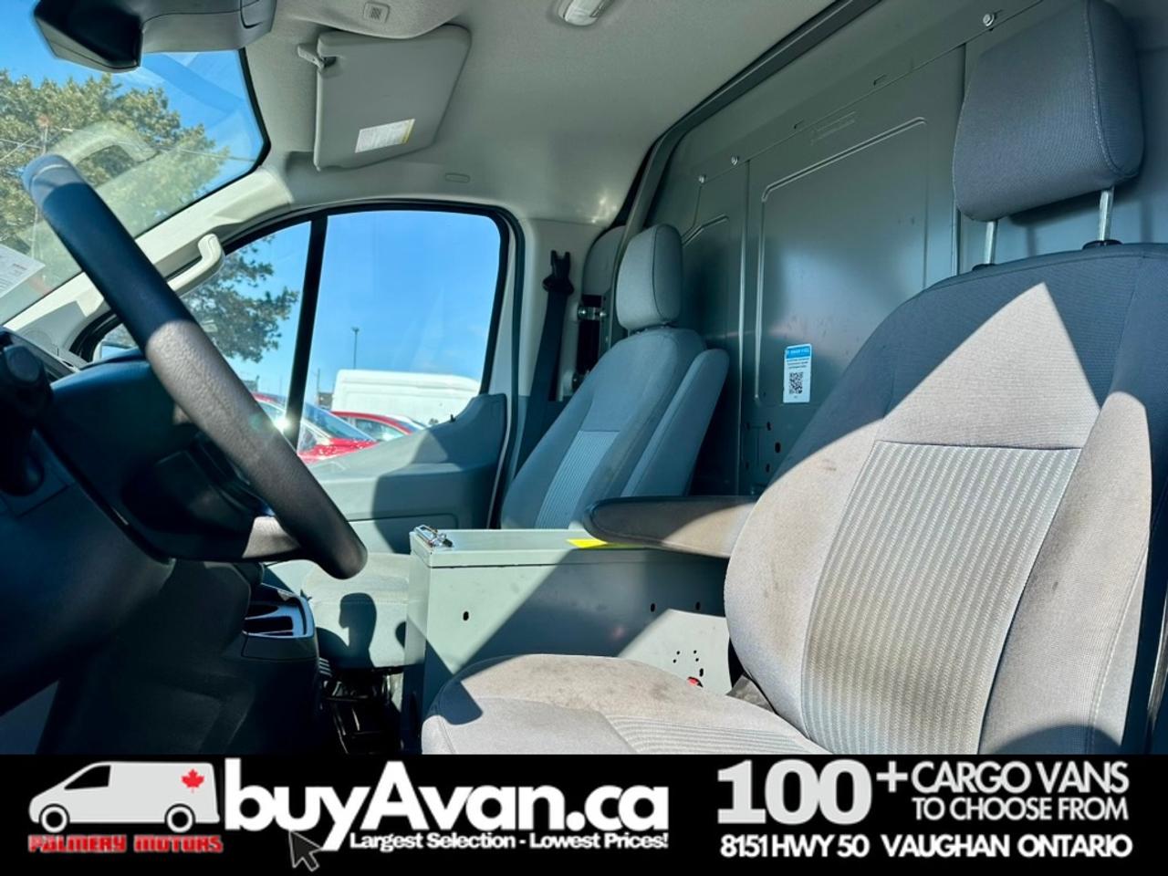 2019 Ford Transit Cargo Van T-250   Racks Shelves Divider   1-Owner  Certified Photo