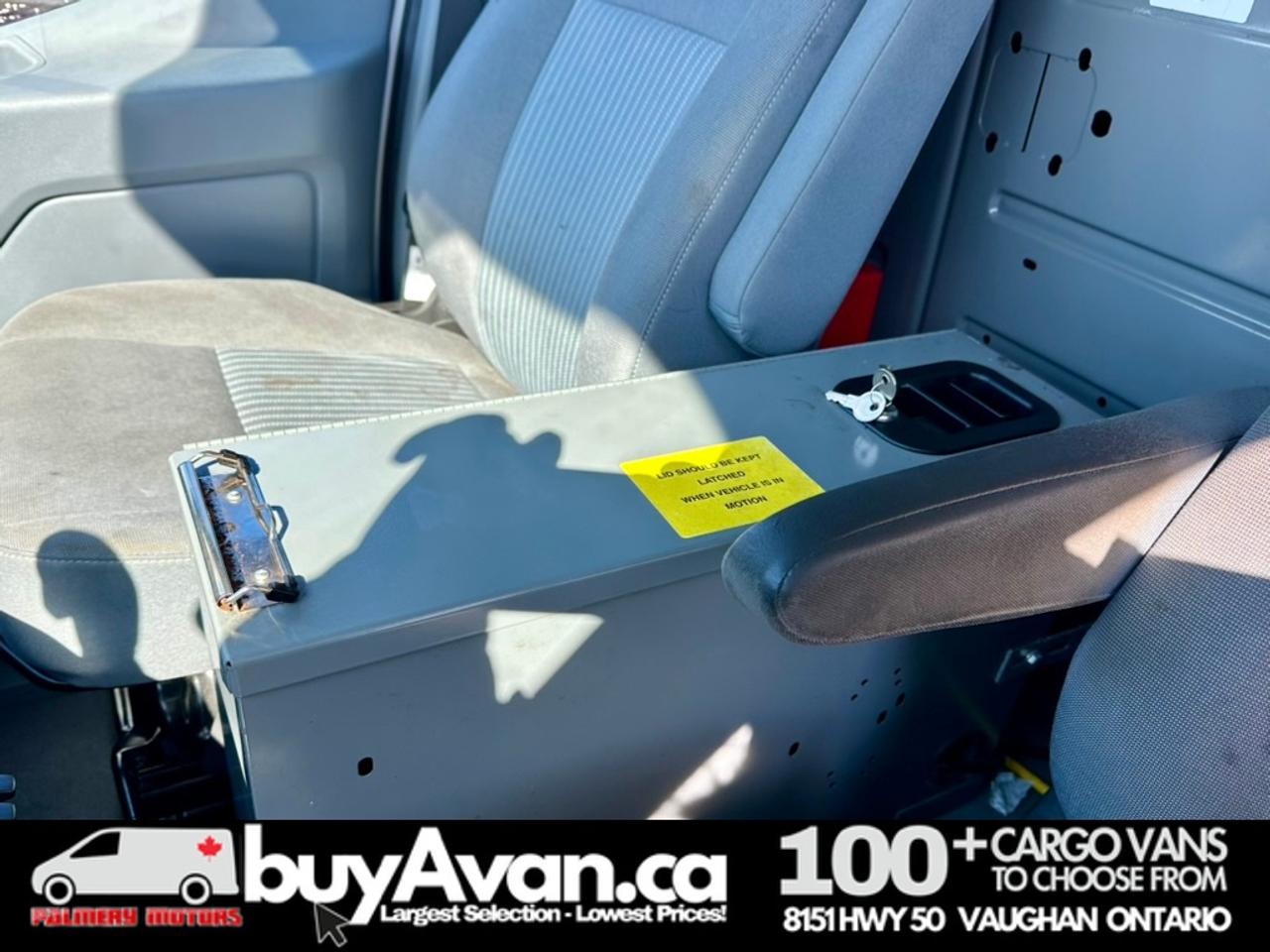 2019 Ford Transit Cargo Van T-250   Racks Shelves Divider   1-Owner  Certified Photo