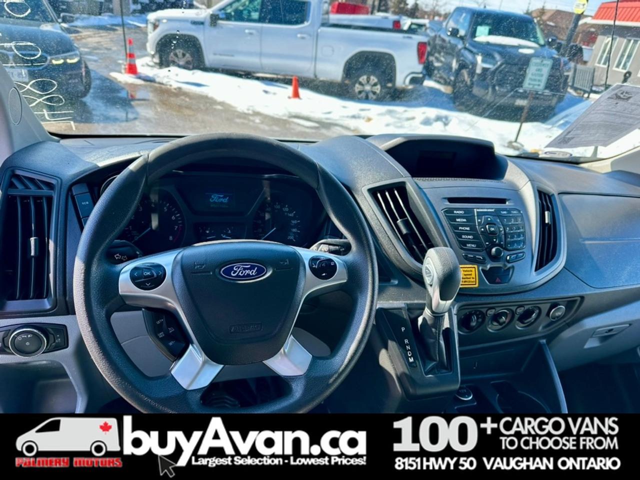 2019 Ford Transit Cargo Van T-250   Racks Shelves Divider   1-Owner  Certified Photo