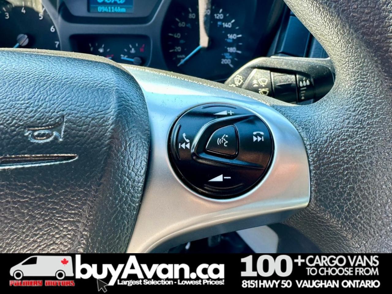 2019 Ford Transit Cargo Van T-250   Racks Shelves Divider   1-Owner  Certified Photo