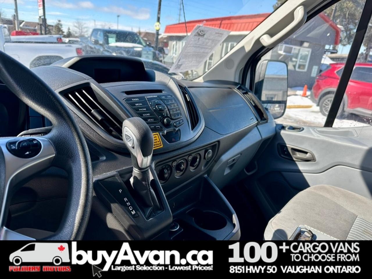 2019 Ford Transit Cargo Van T-250   Racks Shelves Divider   1-Owner  Certified Photo