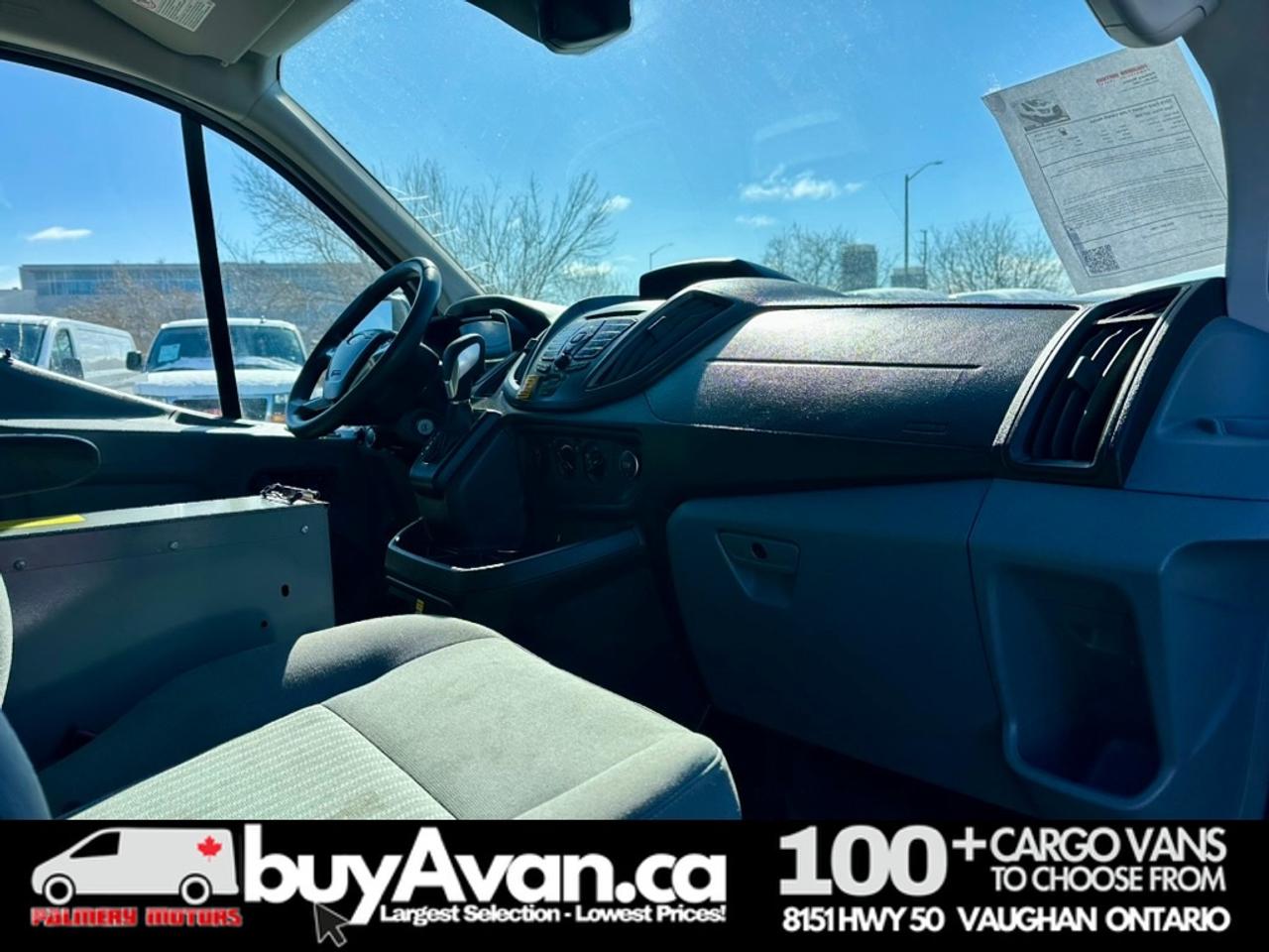 2019 Ford Transit Cargo Van T-250   Racks Shelves Divider   1-Owner  Certified Photo