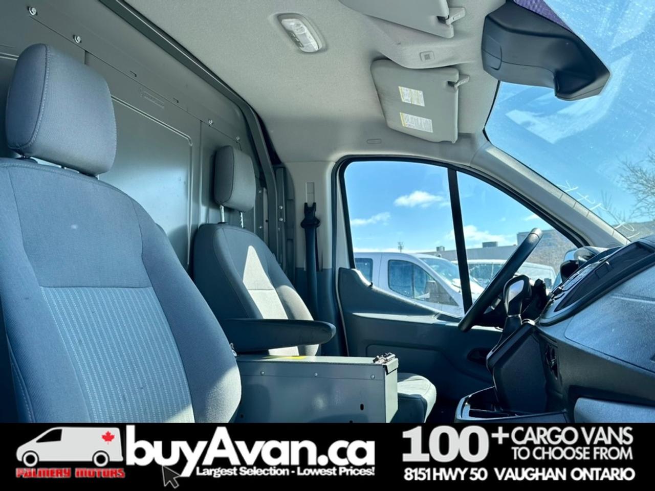 2019 Ford Transit Cargo Van T-250   Racks Shelves Divider   1-Owner  Certified Photo