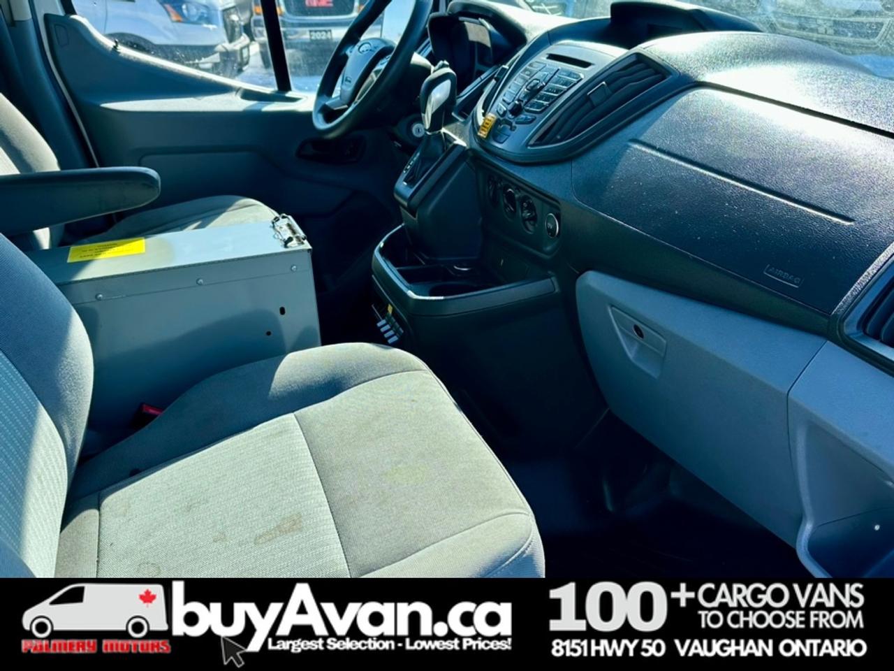 2019 Ford Transit Cargo Van T-250   Racks Shelves Divider   1-Owner  Certified Photo