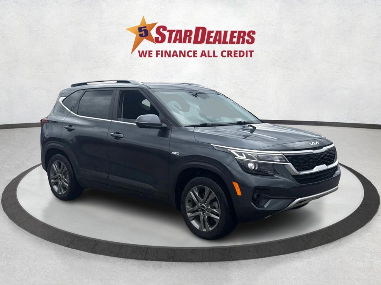 2022 Kia Seltos AWD LEATHER SUNROOF LOADED! WE FINANCE ALL CREDIT! Photo0