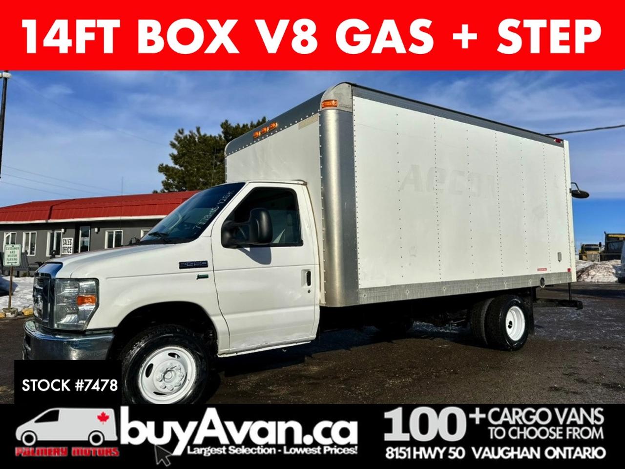 2015 Ford Econoline 16FT Box Cube Van Gas Photo0