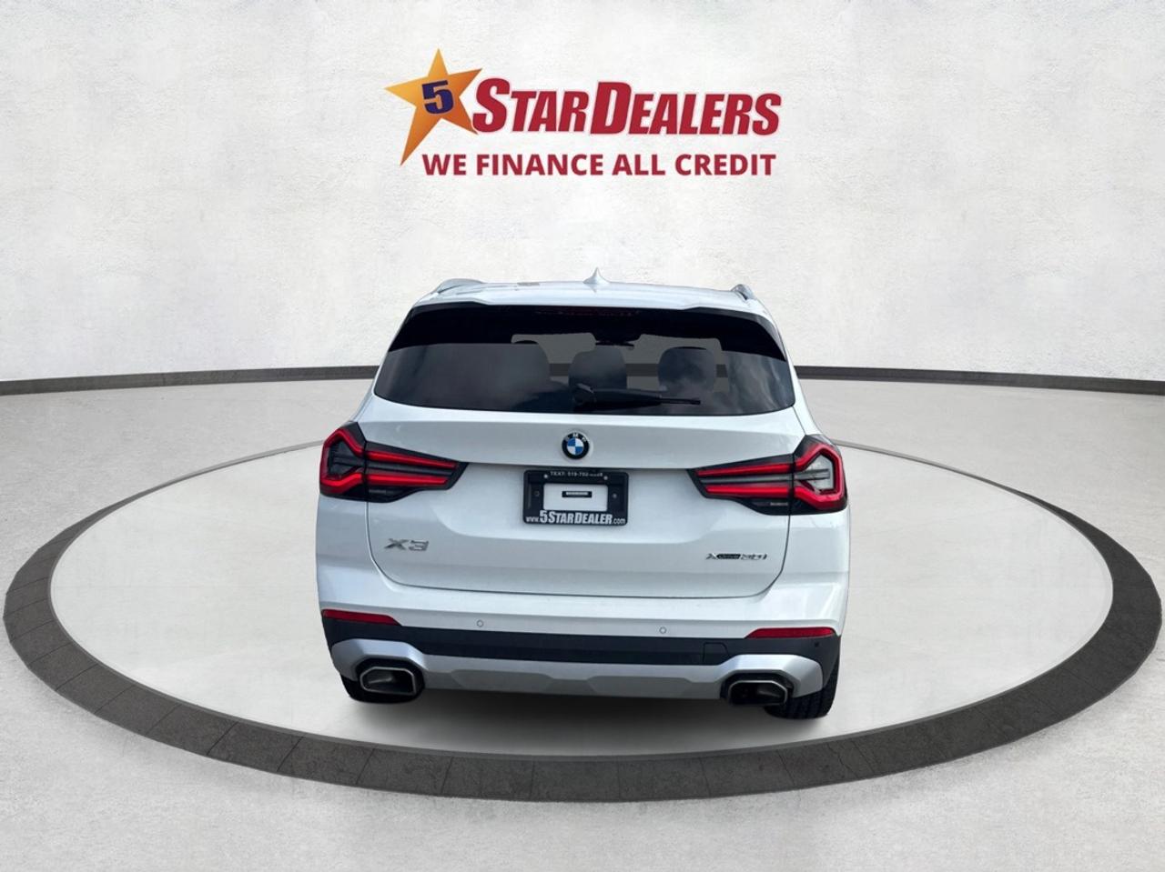 2022 BMW X3 NAV LEATHER CERTIFIED MINT WE FINANCE ALL CREDIT! Photo