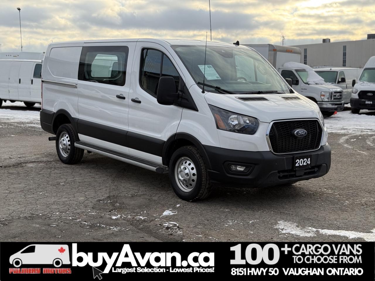 2024 Ford Transit Cargo Van T-250 130WB AWD + Divider Photo