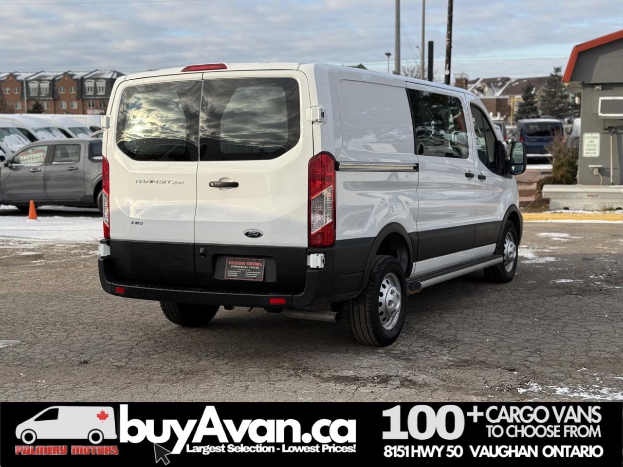2024 Ford Transit Cargo Van T-250 130WB AWD + Divider Photo