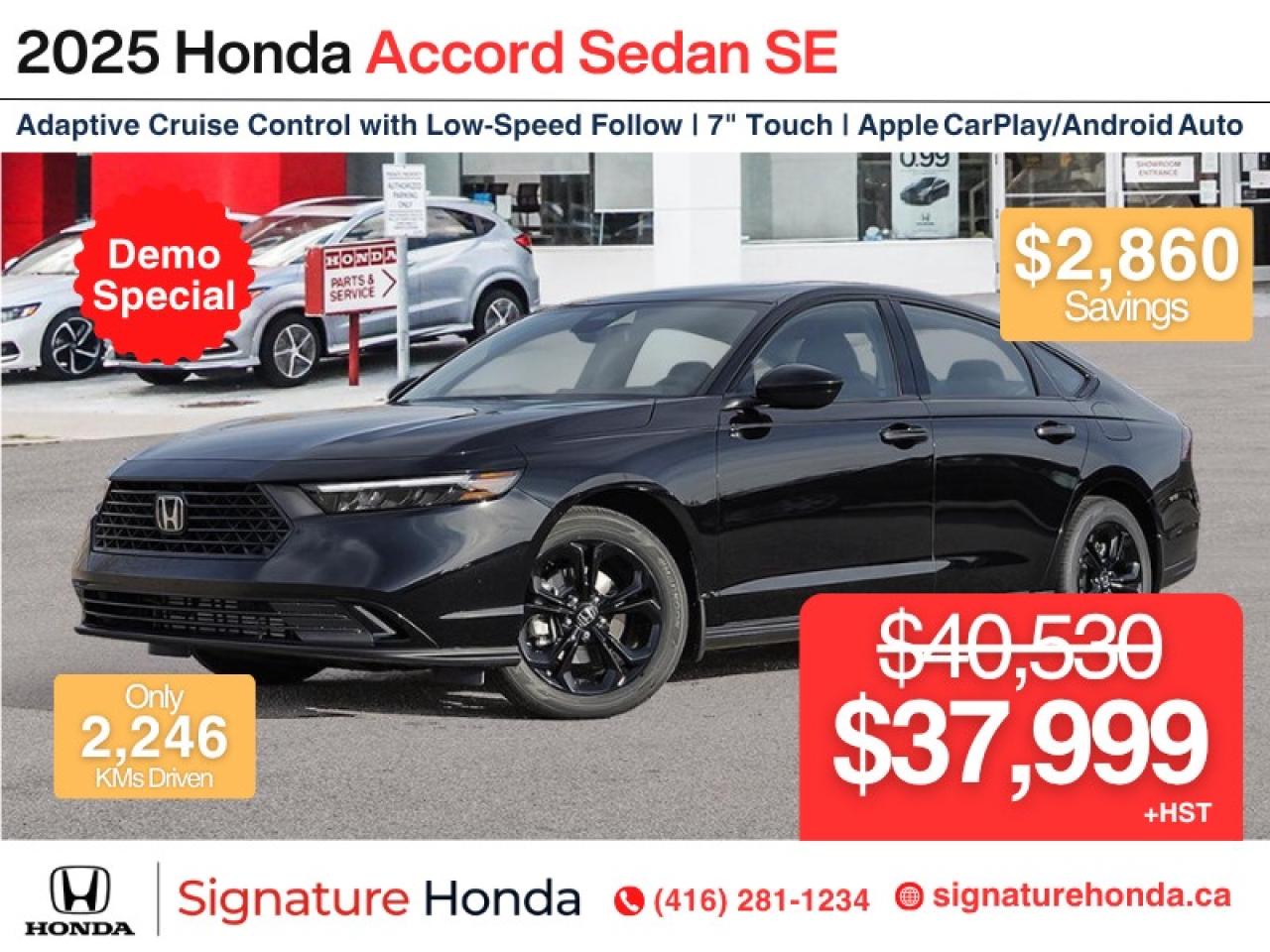 Used 2025 Honda Accord Sedan SE for sale in Scarborough, ON