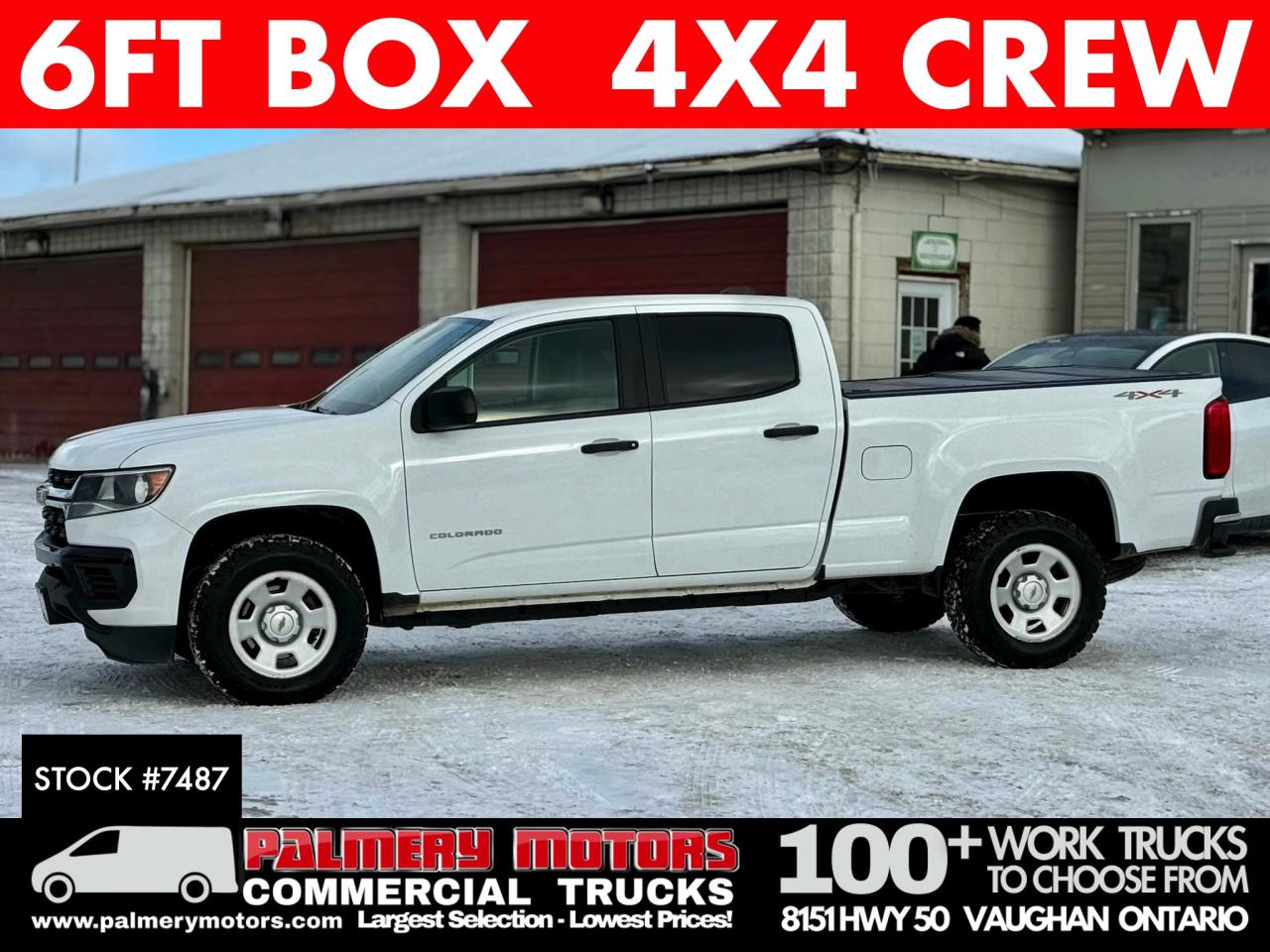 2021 Chevrolet Colorado 4X4 WT Crew Cab 6FT Box Photo0