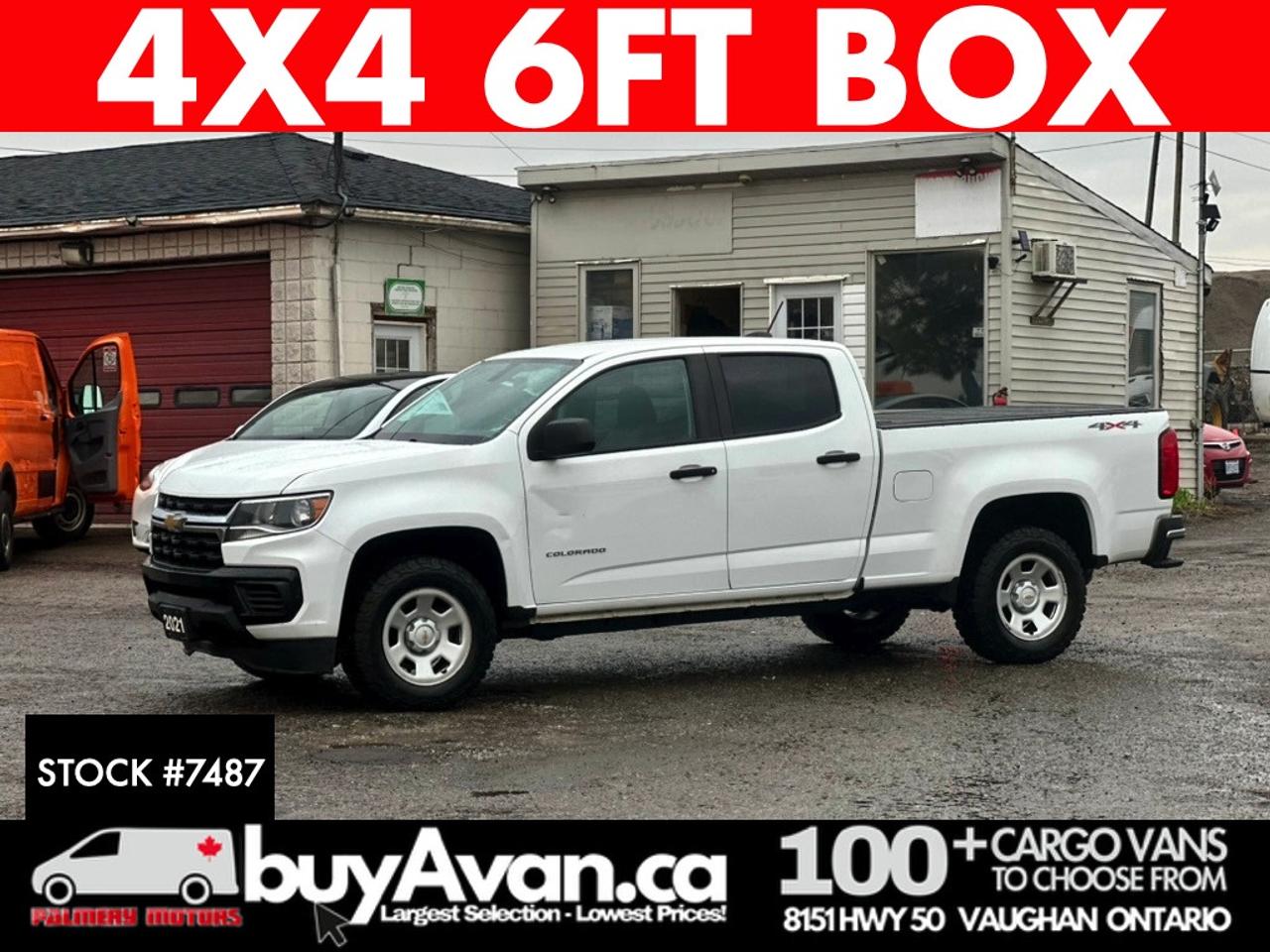 2021 Chevrolet Colorado V6   4x4   Crew Cab   Clean Carfax   6FT   NO FEES Photo0