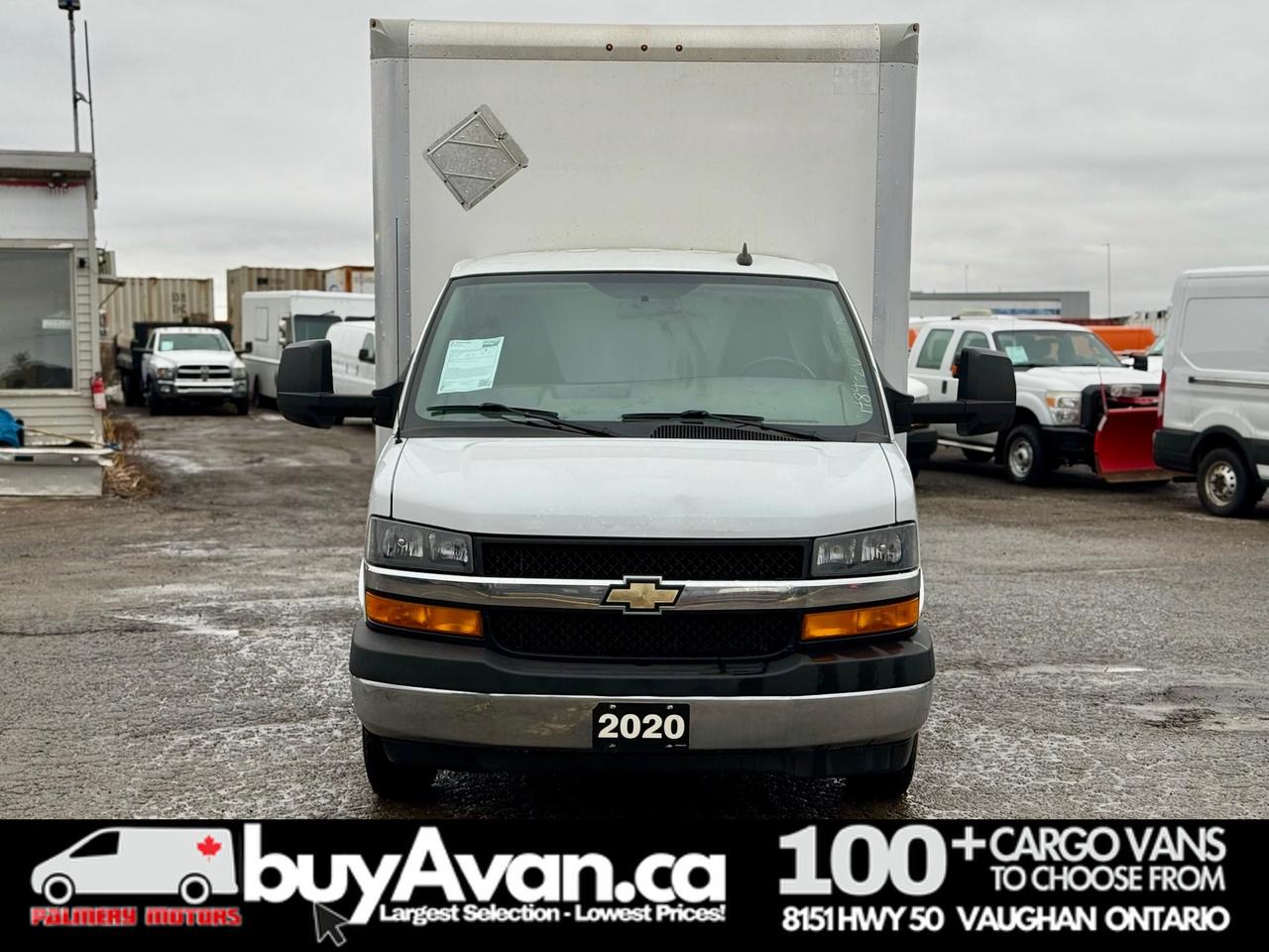 2020 GMC Savana Cargo Van 3500 16 FT Box Cube Van Photo