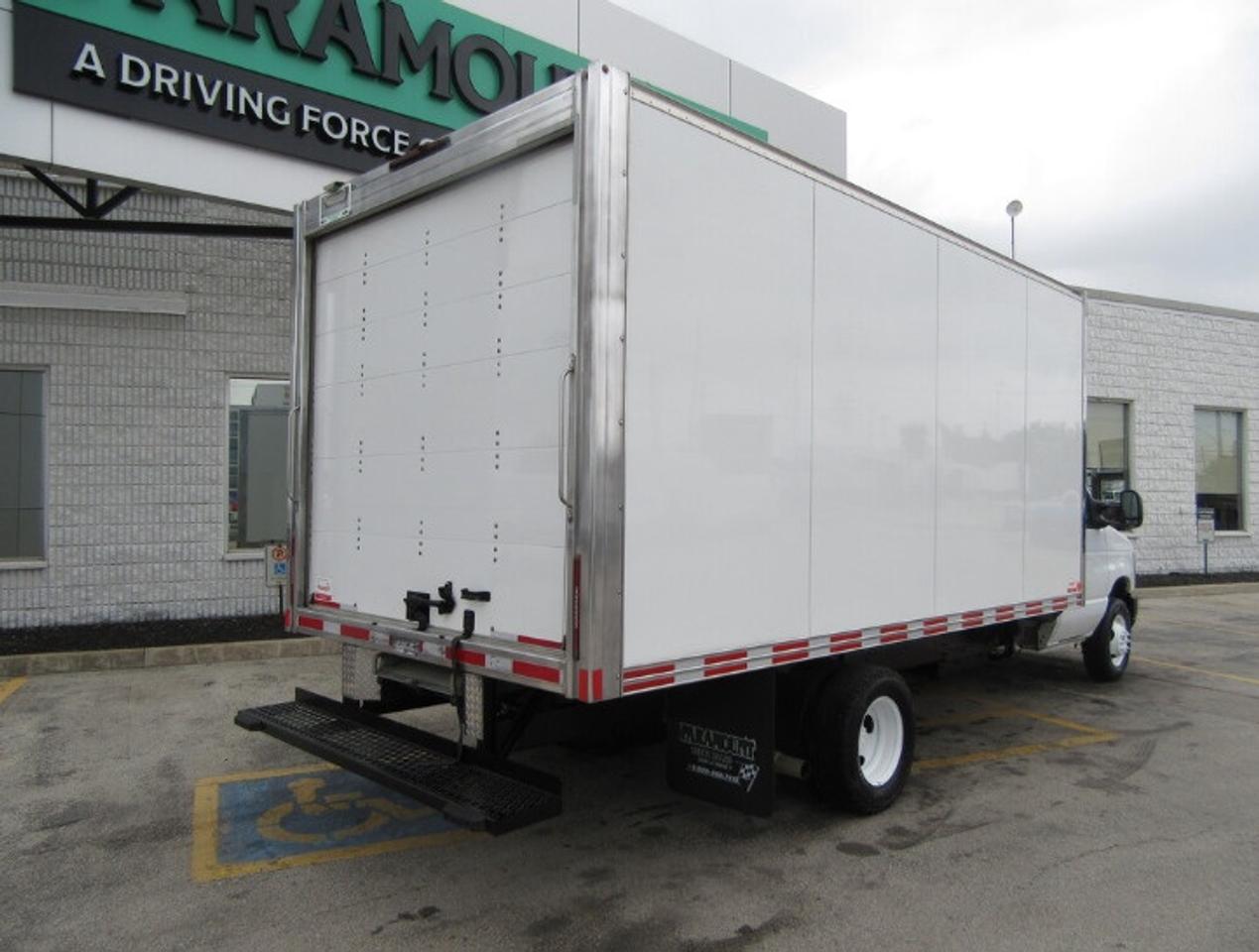 2025 Ford Super Duty E-450 DRW 16FT ALUMINUM HIGH BOX CUBE VAN WITH RAMP Photo