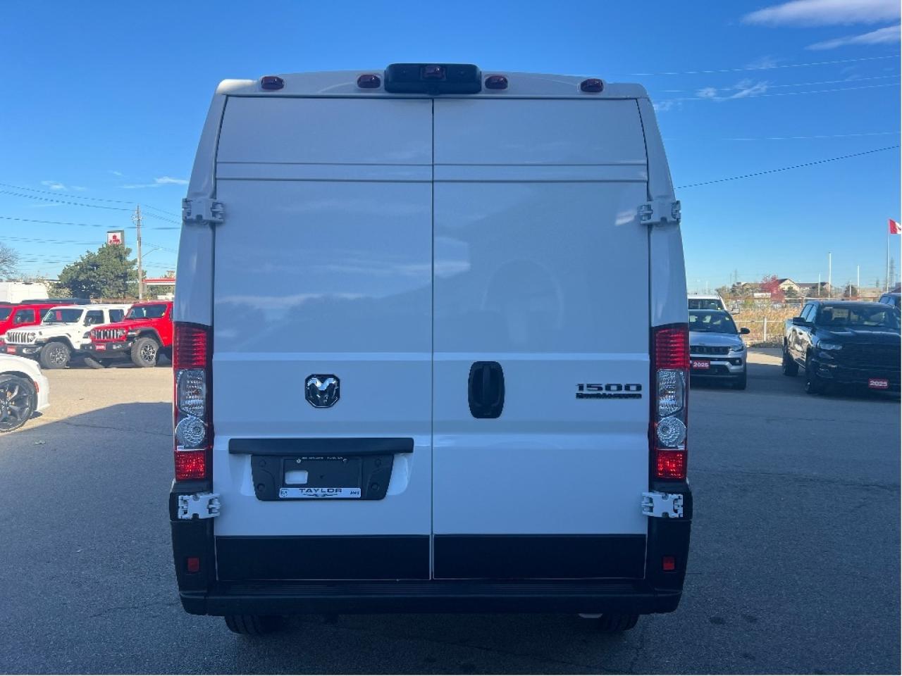 2025 RAM ProMaster Cargo Van Tradesman 1500 High Roof 136  WB w-Pass Seat Photo