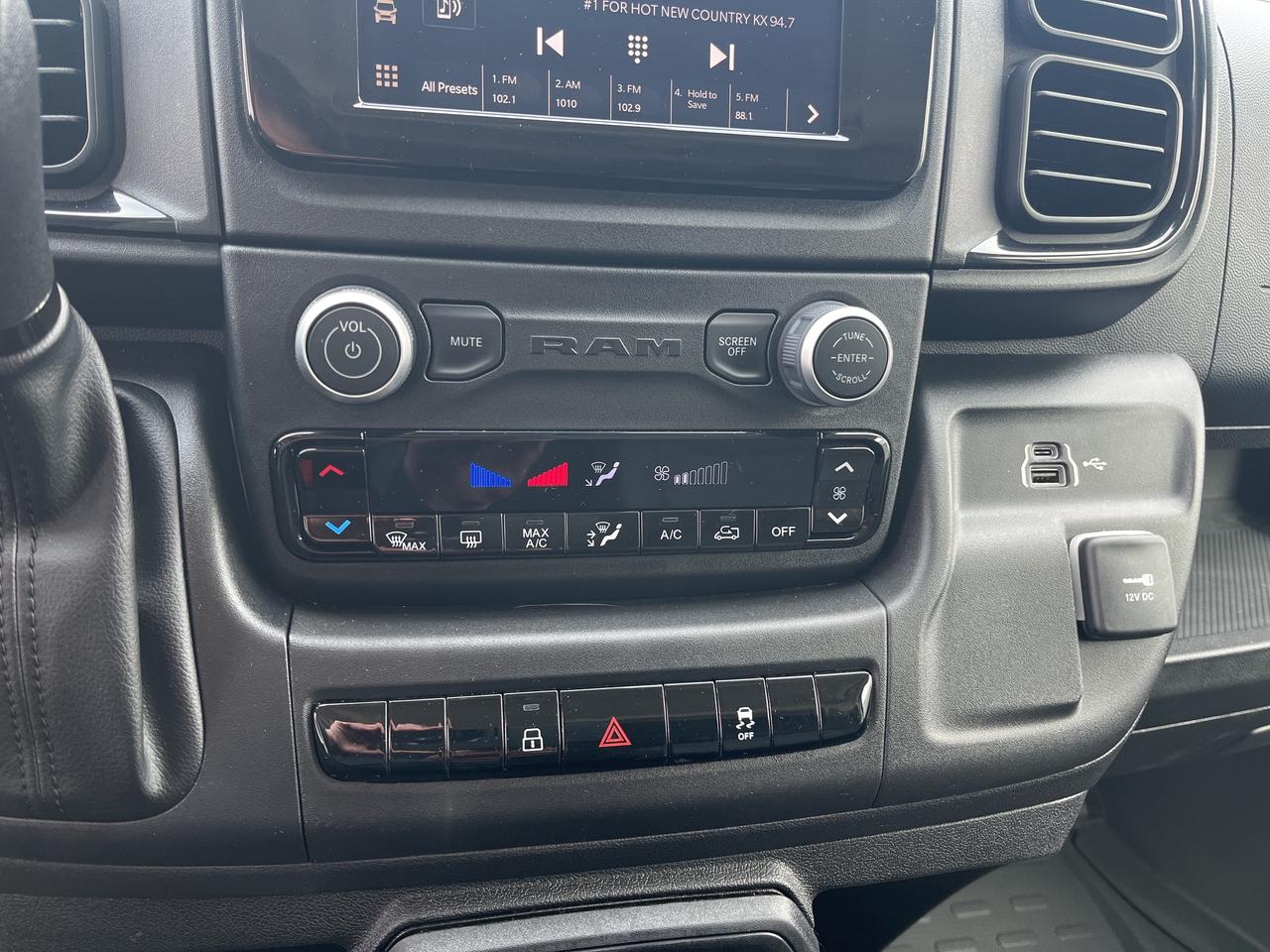 2025 RAM ProMaster Cargo Van Tradesman 1500 High Roof 136  WB w-Pass Seat Photo