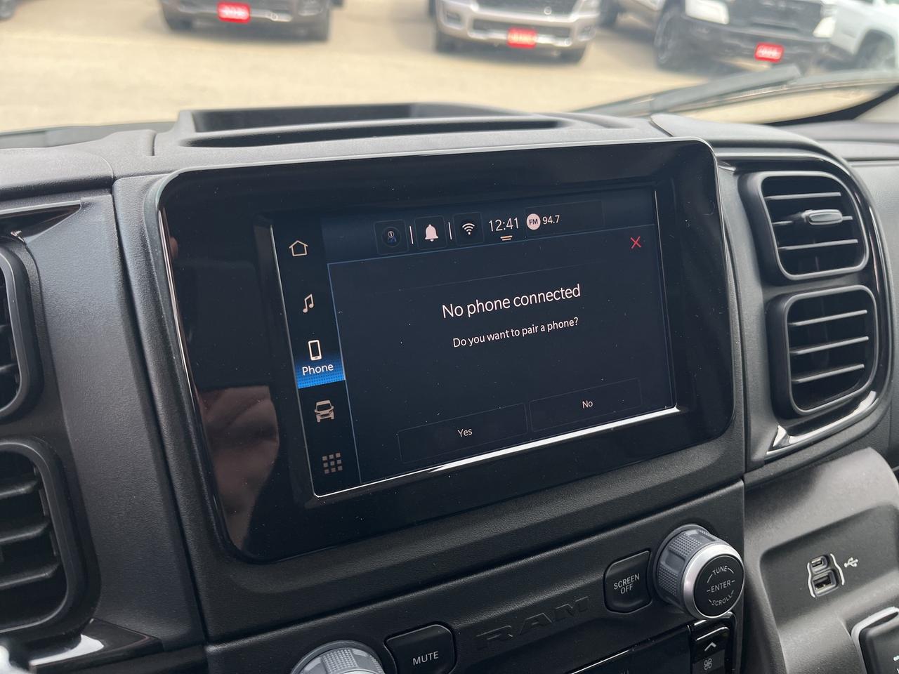 2025 RAM ProMaster Cargo Van Tradesman 1500 High Roof 136  WB w-Pass Seat Photo