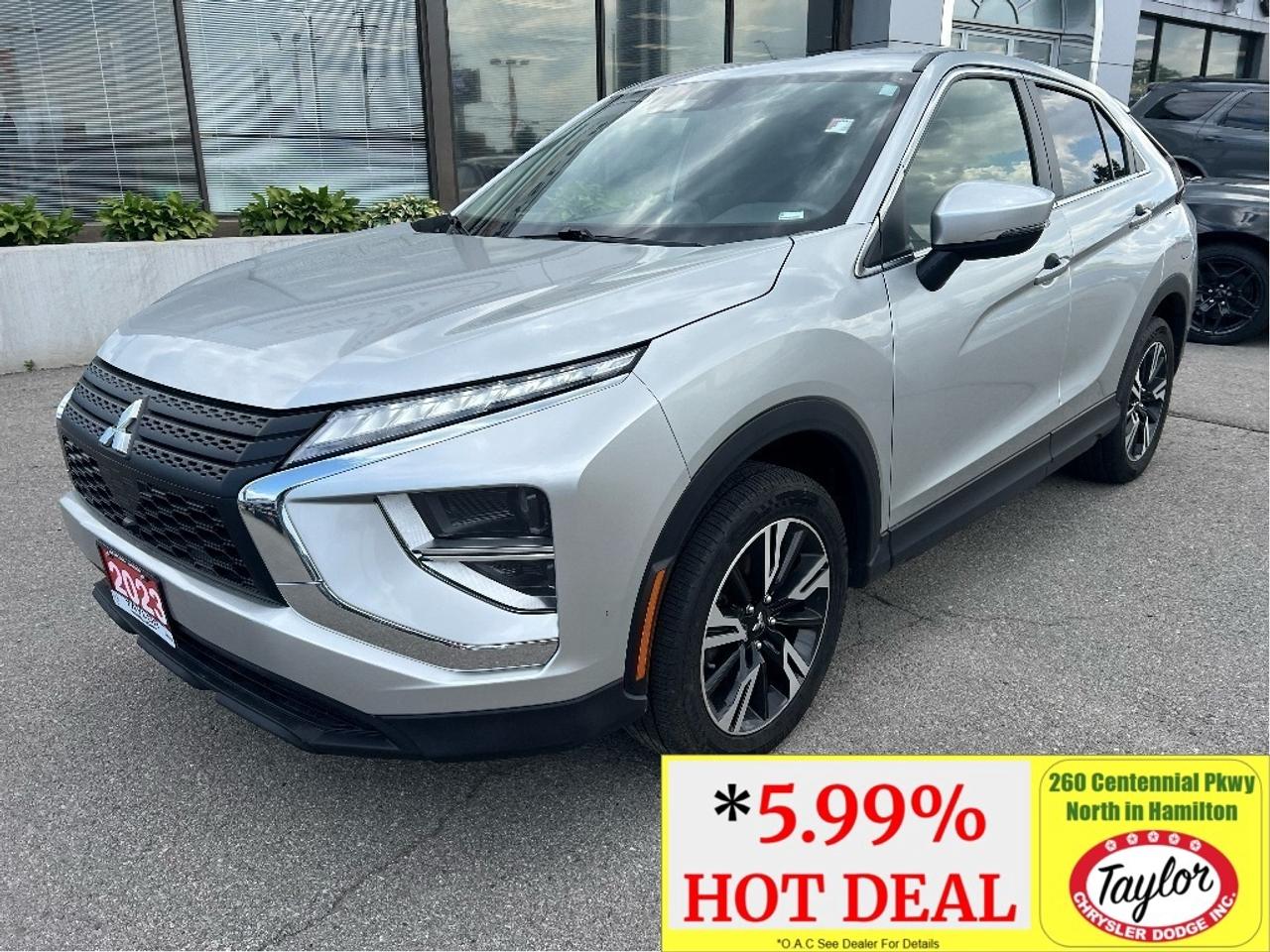 2023 Mitsubishi Eclipse Cross ES S-AWC *HEATED SEATS *BLUETOOTH *BKP CAM Photo0