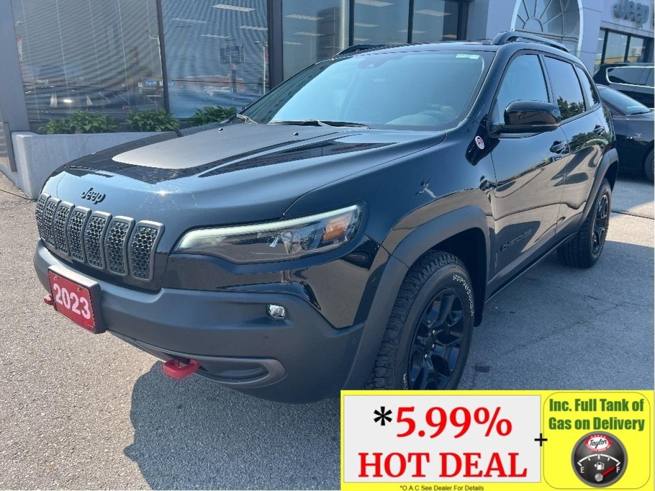 2023 Jeep Cherokee Trailhawk 4x4 *NAVI *SUNROOF *CLEAN CARFAX Photo