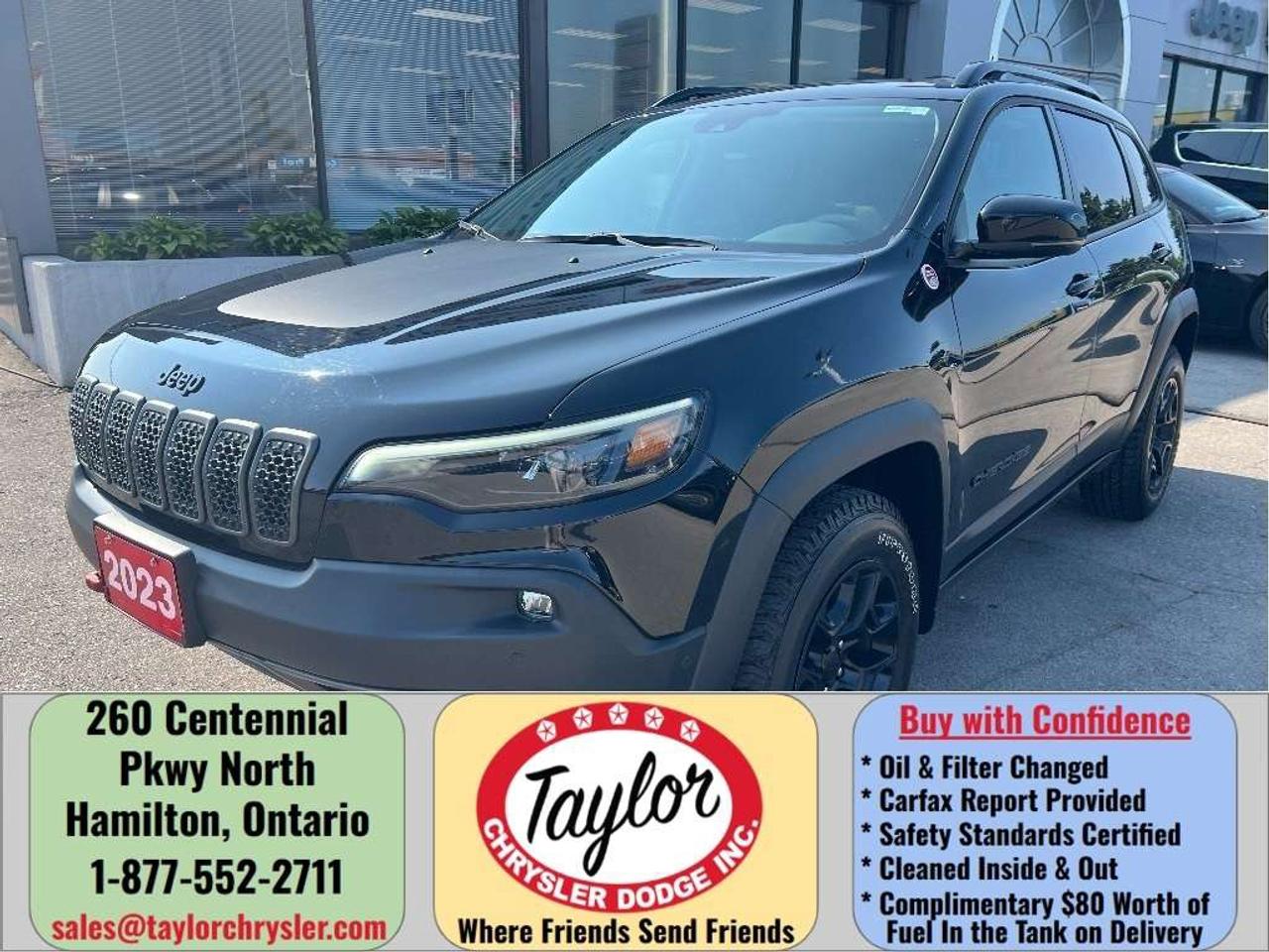 2023 Jeep Cherokee Trailhawk Elite 4x4 *NAVI *SUNROOF *LTHR *SAFETY Photo