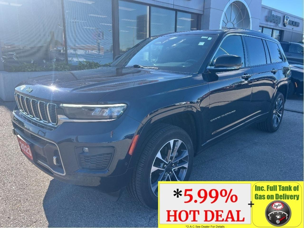 2023 Jeep Grand Cherokee L Overland 4x4 V6 *1 OWNER *CLEAN CARFAX *LOADED Photo