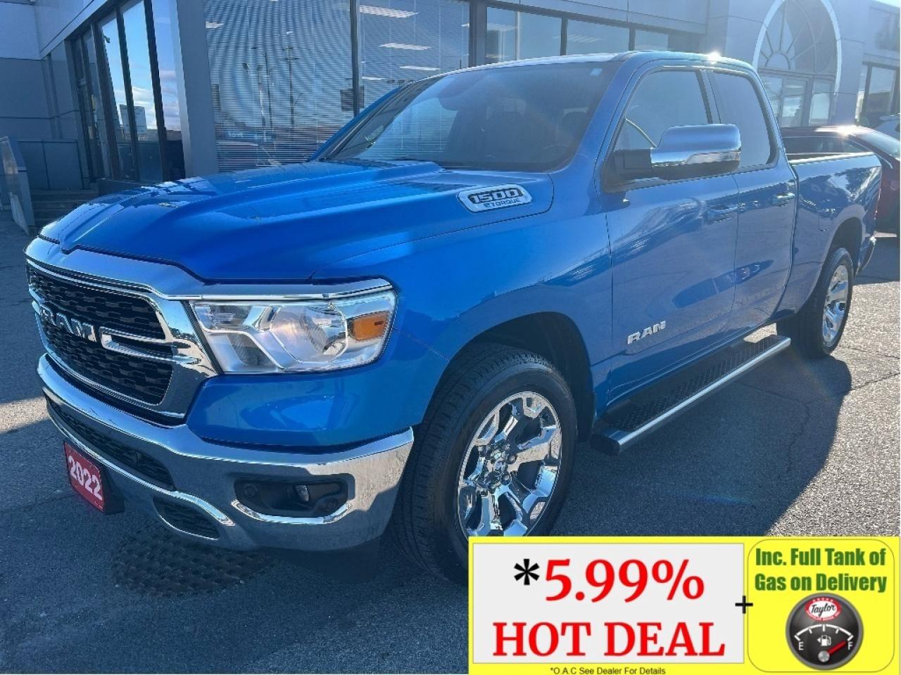 2022 RAM 1500 Big Horn Quad 4x2 V6 *LOW KMS *BUCKET SEATS Photo0