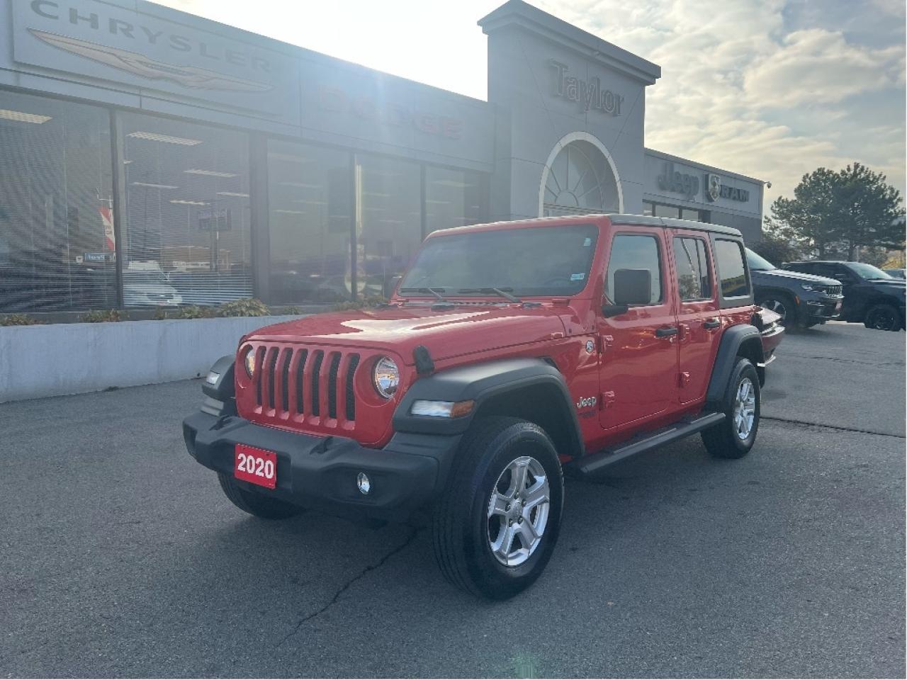 2020 Jeep WRANGLER UNLIMITED Sport 4x4 *HEATED SEATS *REMOTE START *HARDTOP Photo