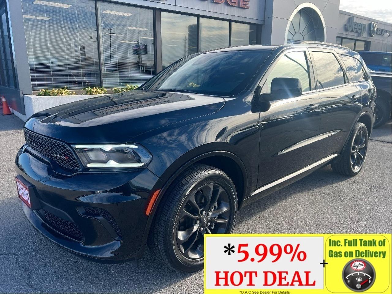 2024 Dodge Durango SXT+ AWD *6,286 KMS!! *BLACKTOP *TOW PACK *7-PASS Photo0