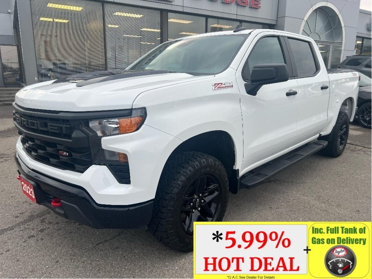 2023 Chevrolet Silverado 1500 Trail Boss Z71 4x4 Crew *LOW KMS *CLEAN CARFAX Photo0