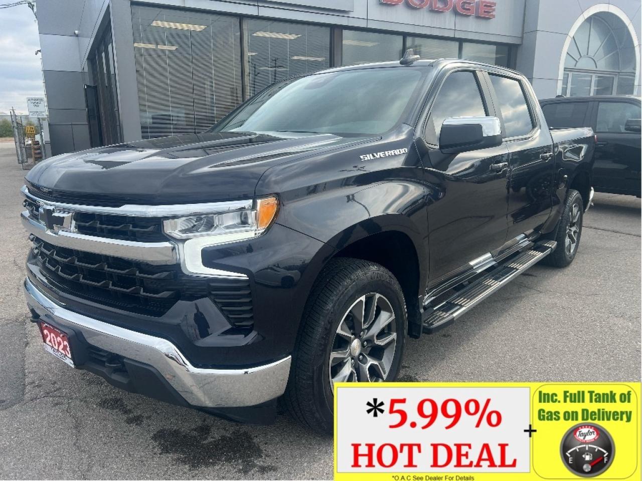 2023 Chevrolet Silverado 1500 LT Crew 4x4 5.3L V8 *CLEAN CARFAX *LOW KMS Photo