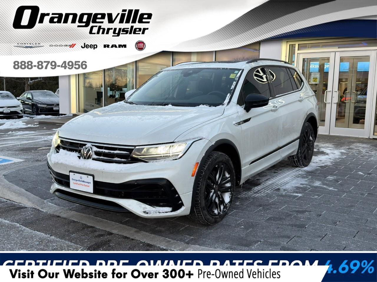 2022 Volkswagen Tiguan Comfortline R-Line Black EditionONE-OWNER, ACCIDEN Photo0