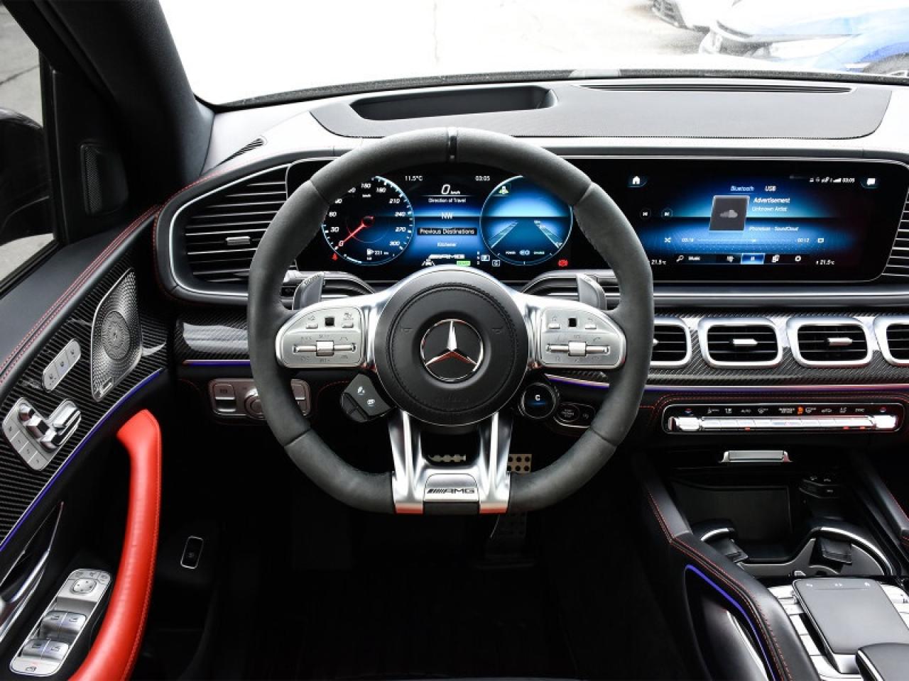 2022 Mercedes-Benz GLE AMG 63 S 4MATIC+ SUV--603 HP   Red Leather  Navi Photo