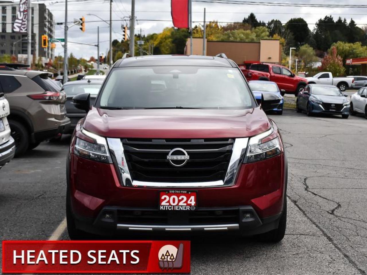 2024 Nissan Pathfinder Platinum   Leather    Panoroof   Nav   Adaptive Cr Photo