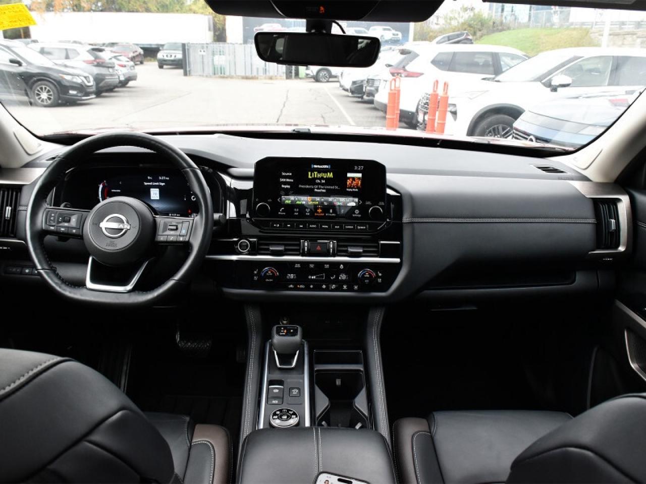 2024 Nissan Pathfinder Platinum   Leather    Panoroof   Nav   Adaptive Cr Photo