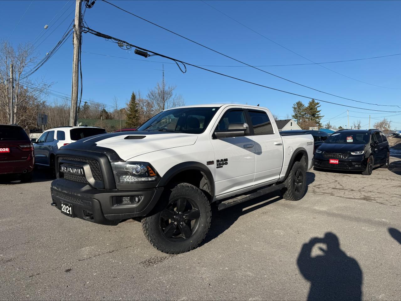 2021 RAM 1500 Classic Warlock 4x4 Crew Cab: 2" Lift! 35" Brand New Tires Photo0