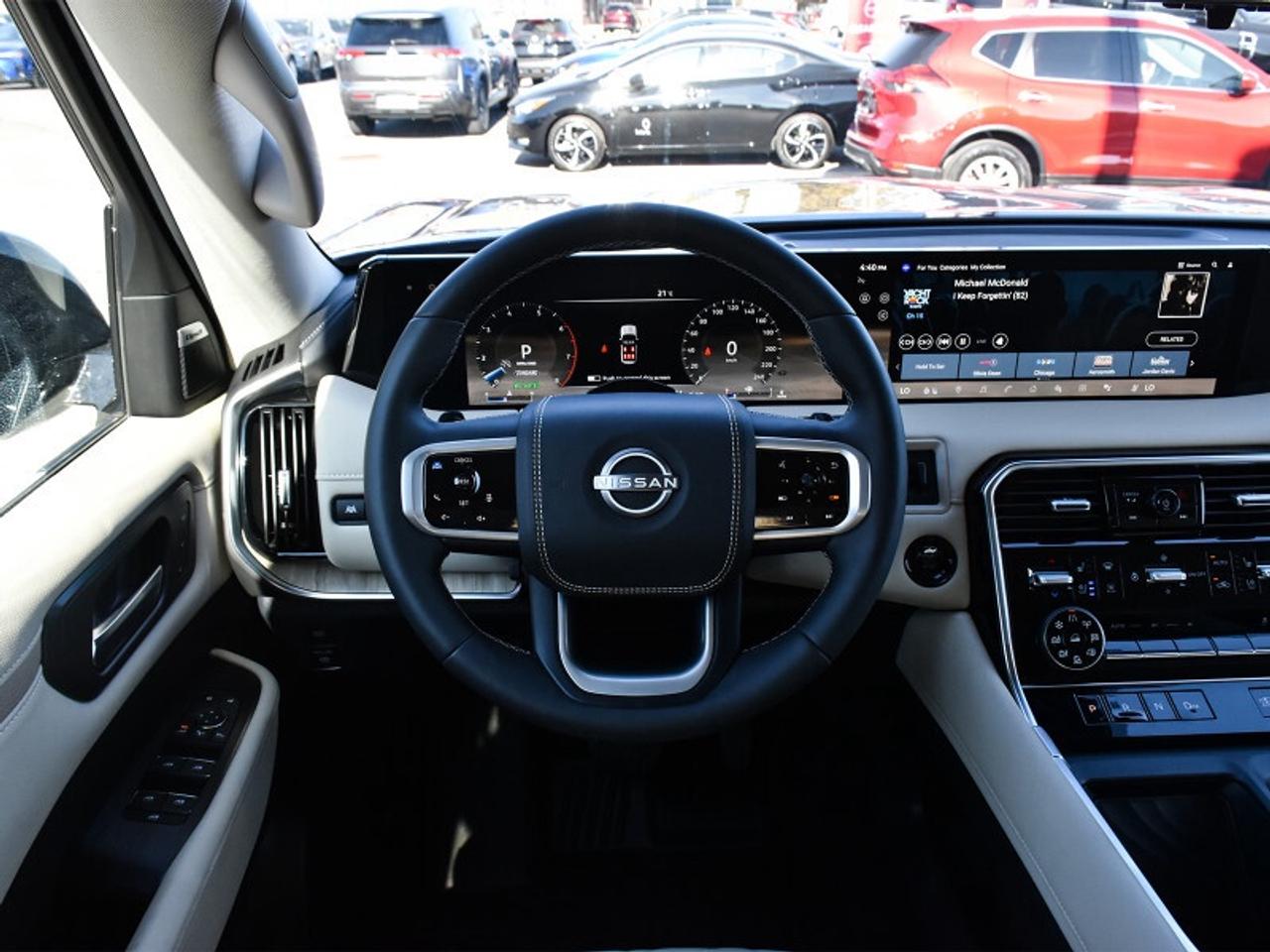 2025 Nissan Armada Platinum Reserve AWD-22 Inch Alloys  Massaging Sea Photo