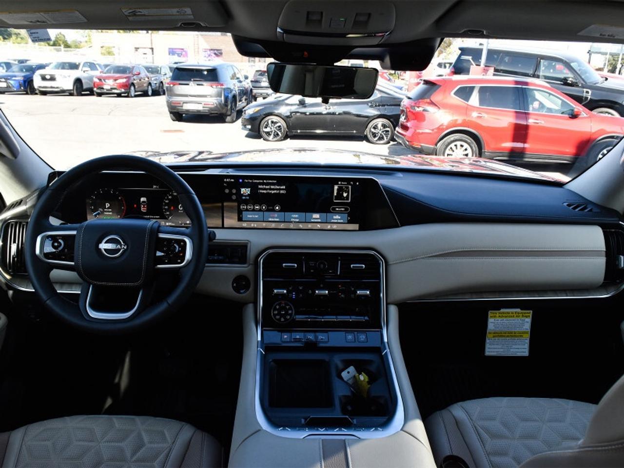 2025 Nissan Armada Platinum Reserve AWD-22 Inch Alloys  Massaging Sea Photo