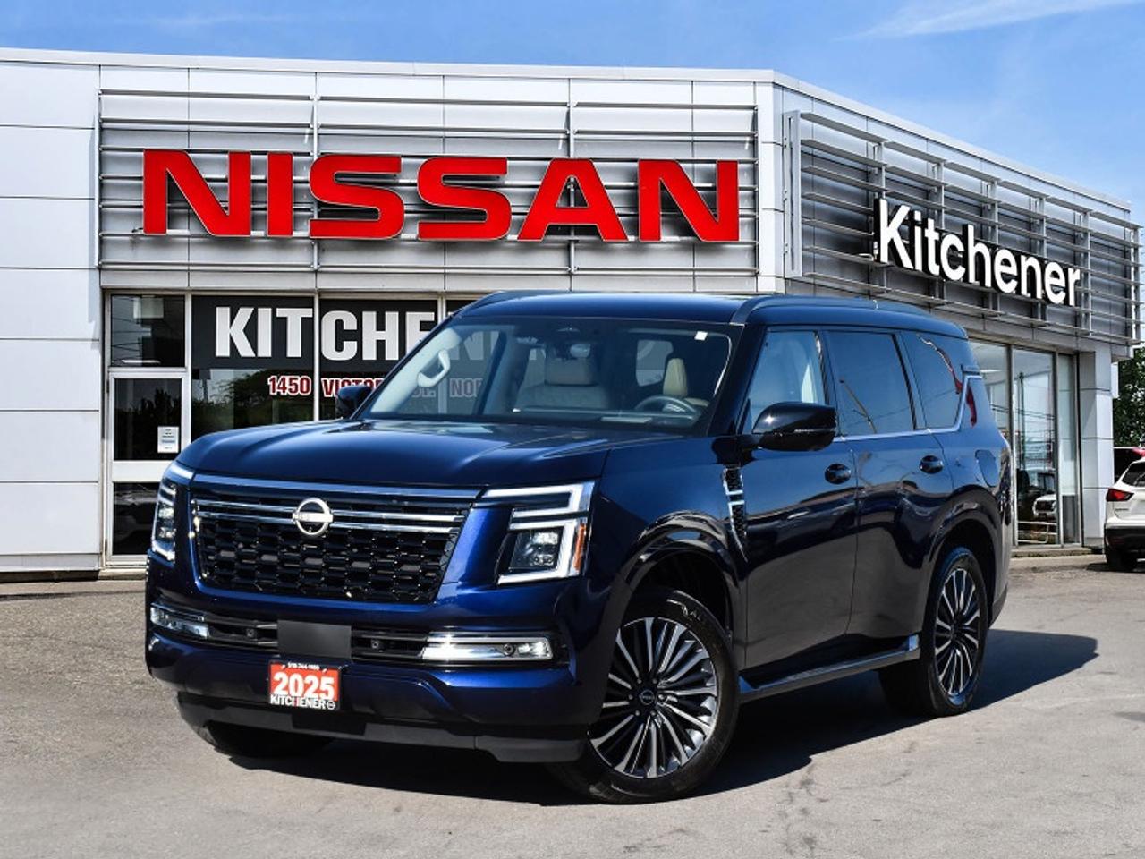 2025 Nissan Armada Platinum Reserve AWD-22 Inch Alloys  Massaging Sea Photo0