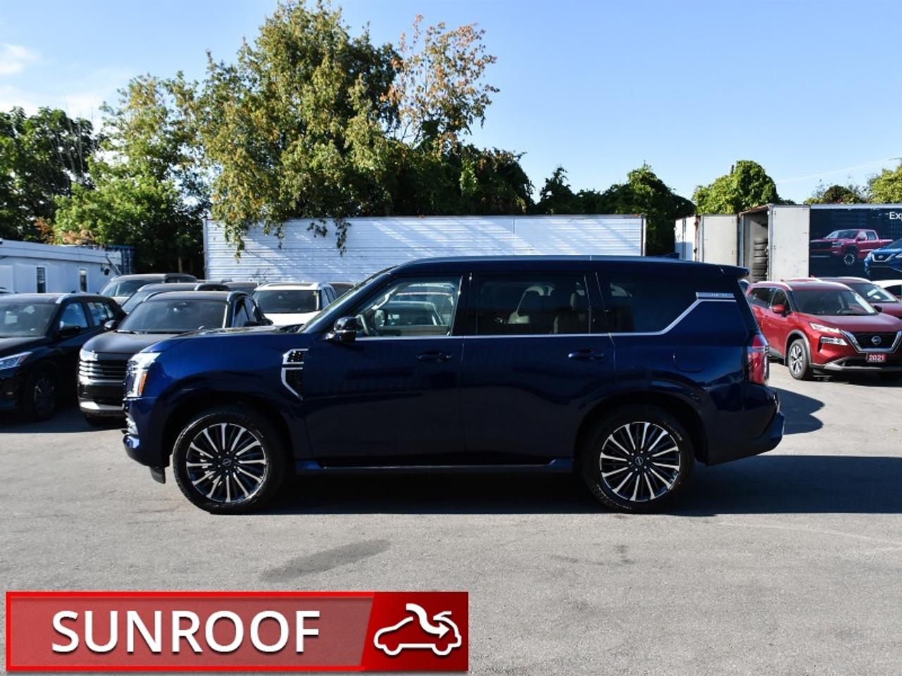 2025 Nissan Armada Platinum Reserve AWD-22 Inch Alloys  Massaging Sea Photo