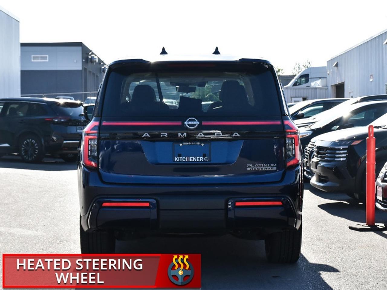 2025 Nissan Armada Platinum Reserve AWD-22 Inch Alloys  Massaging Sea Photo