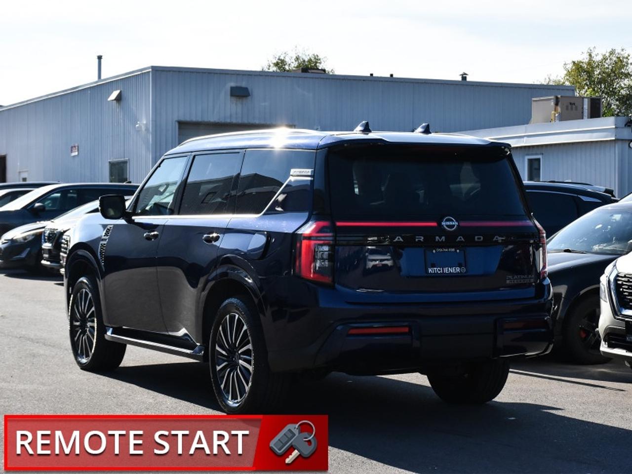 2025 Nissan Armada Platinum Reserve AWD-22 Inch Alloys  Massaging Sea Photo