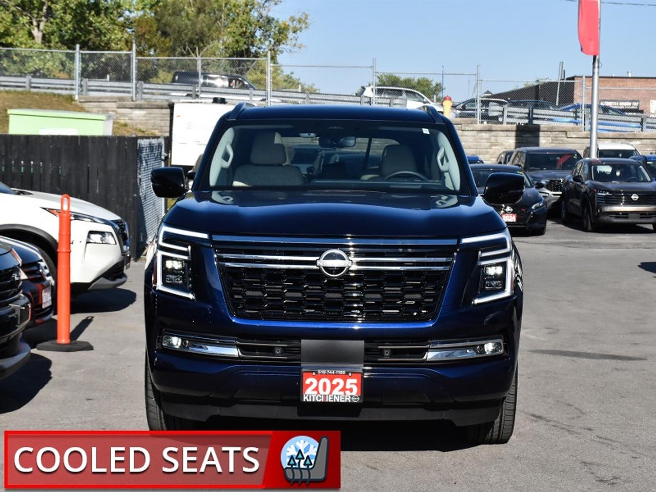 2025 Nissan Armada Platinum Reserve AWD-22 Inch Alloys  Massaging Sea Photo