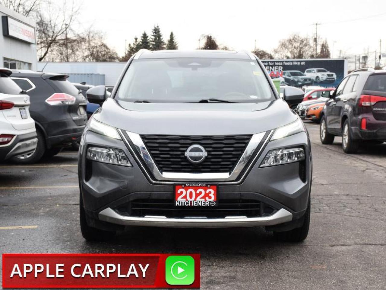 2023 Nissan Rogue Platinum AWD-Heads Up Display  Roof  Navi  Fully L Photo3